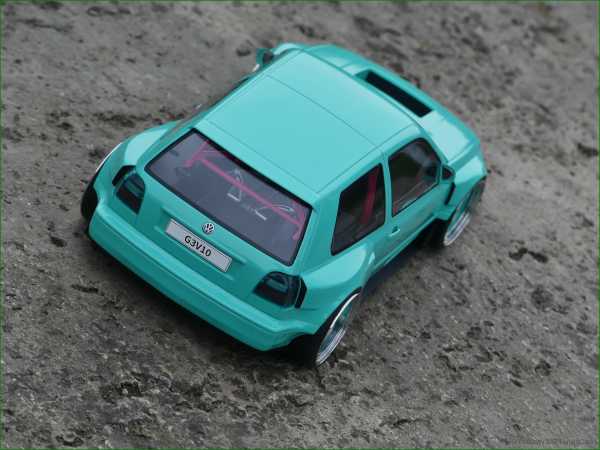 1:18 VW Golf MK3 V10 G3 JP BREITBAU inkl.KFZ Brief + OVP